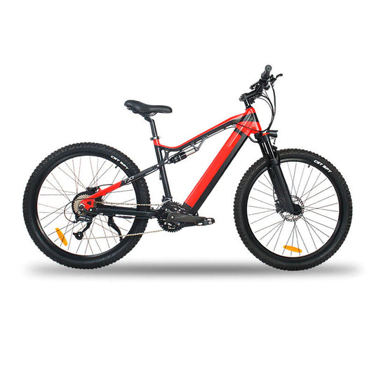 Buy Red 500W Electric Ebike 27.5 Inch Mountain Bike 48V Bafang