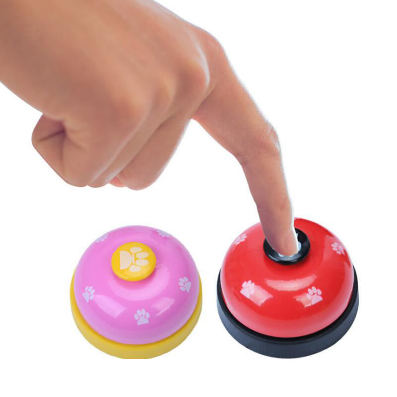 Buy Cat and Dog Trainer Footprint Ringing Bell for Pet Training