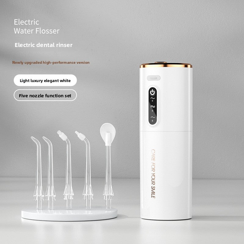 Electric Water Flosser for Daily Teeth and Gum Care Home Use
