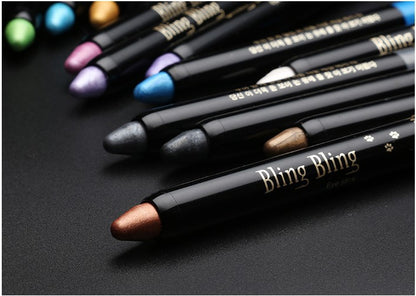 Pearlescent Silkworm Eyeshadow Pen Long-Lasting Shiny Gel