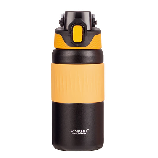 Sports Insulated Design Water Bottle with Straw for Hydration