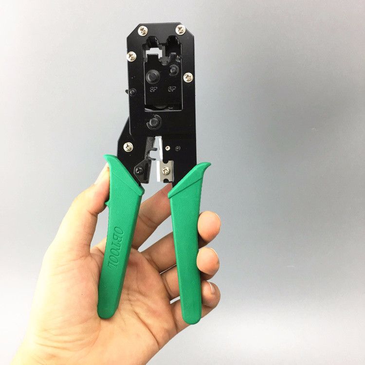 Dual-Purpose Crystal Head Net Pliers for Network Cable Tools