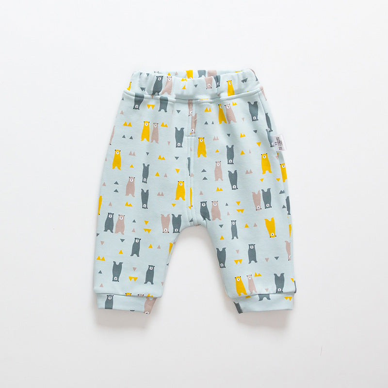 Korean Winter Wear Pants – Plus Velvet Pants for Children