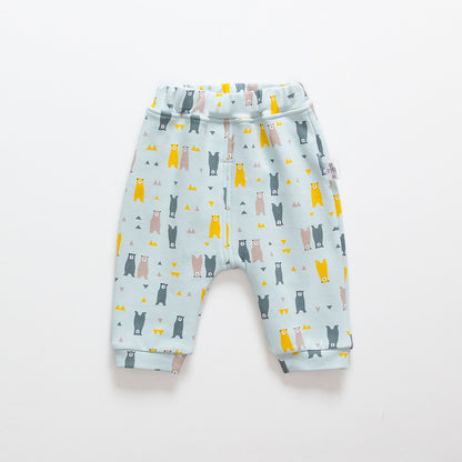 Korean Winter Wear Pants – Plus Velvet Pants for Children