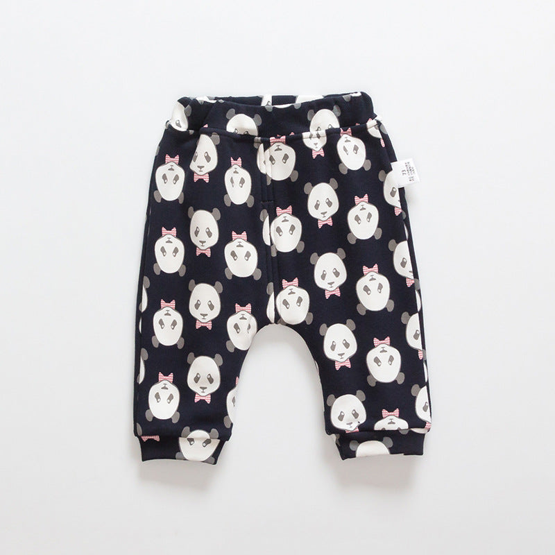 Korean Winter Wear Pants – Plus Velvet Pants for Children