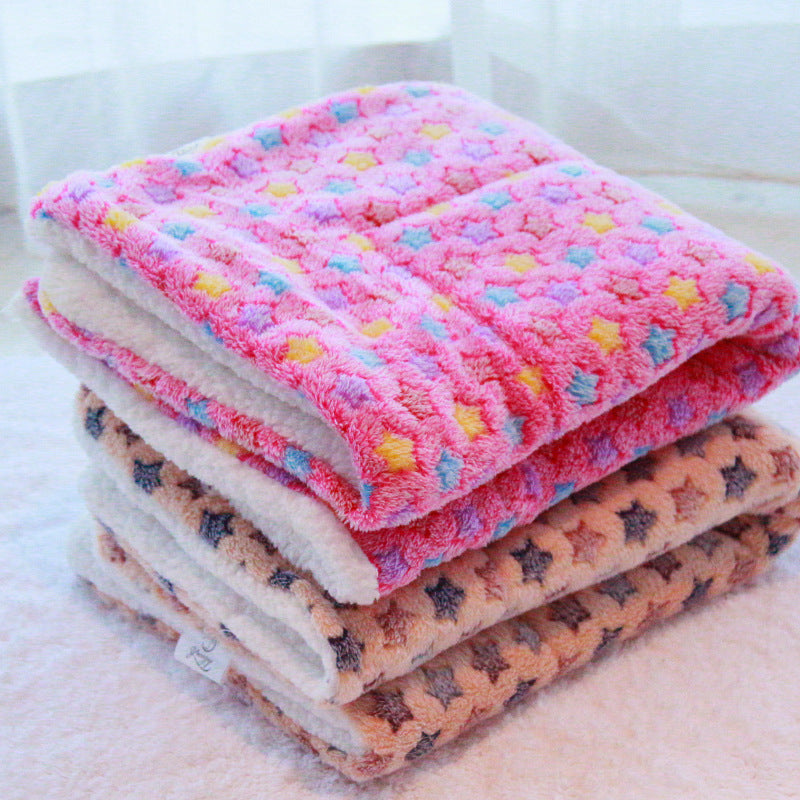 Buy Cute Cat Blankets Dog Pet Mat – Soft, Warm & Travel Friendly
