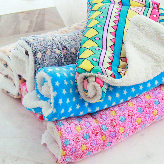 Buy Cute Cat Blankets Dog Pet Mat – Soft, Warm & Travel Friendly