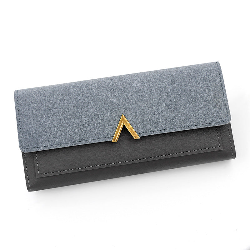 Fashionable Simple Long Wallet – Women’s Slim Stylish Wallet