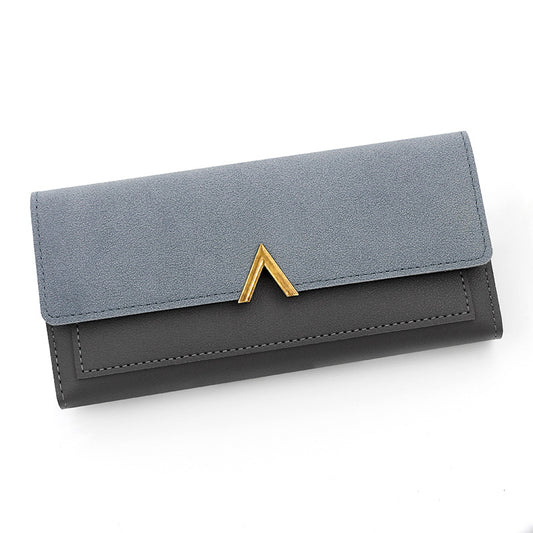 Fashionable Simple Long Wallet – Women’s Slim Stylish Wallet