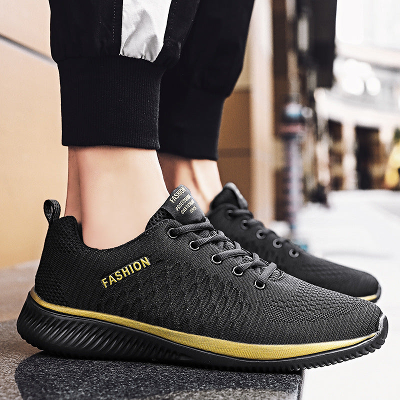 Plus Size Men Women Couples Running Sneakers Comfort Fit