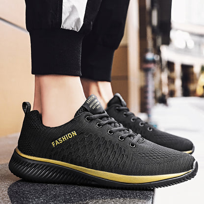 Plus Size Men Women Couples Running Sneakers Comfort Fit