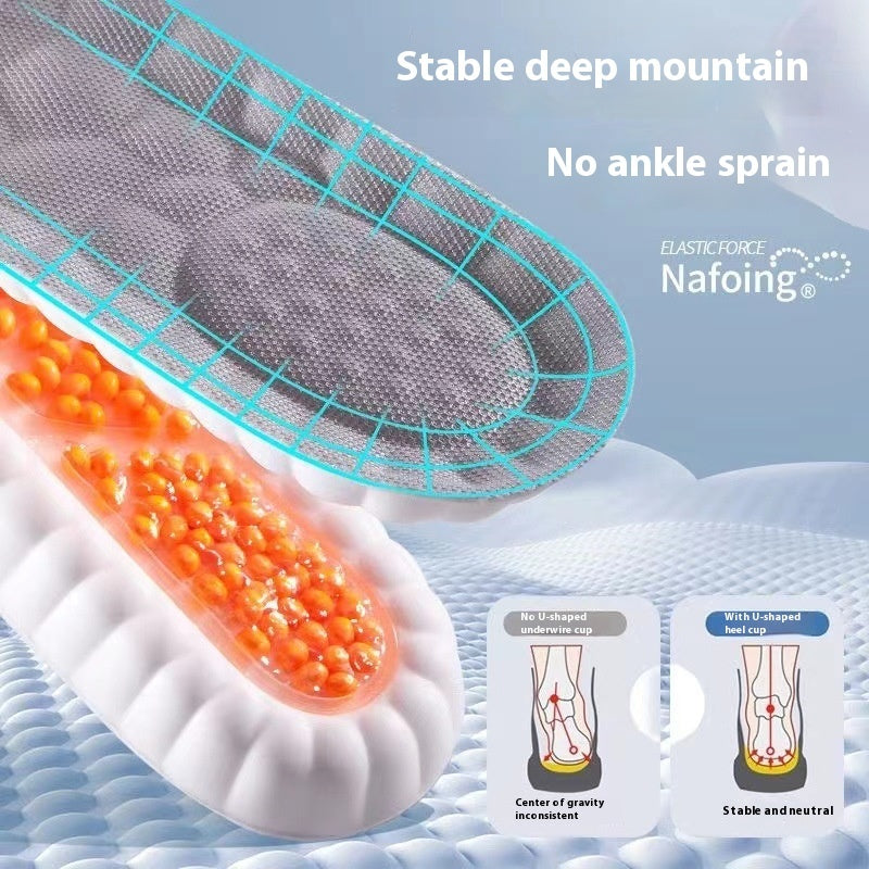 Men’s Soft Bottom Sports Insole – Breathable Shock-Absorbing