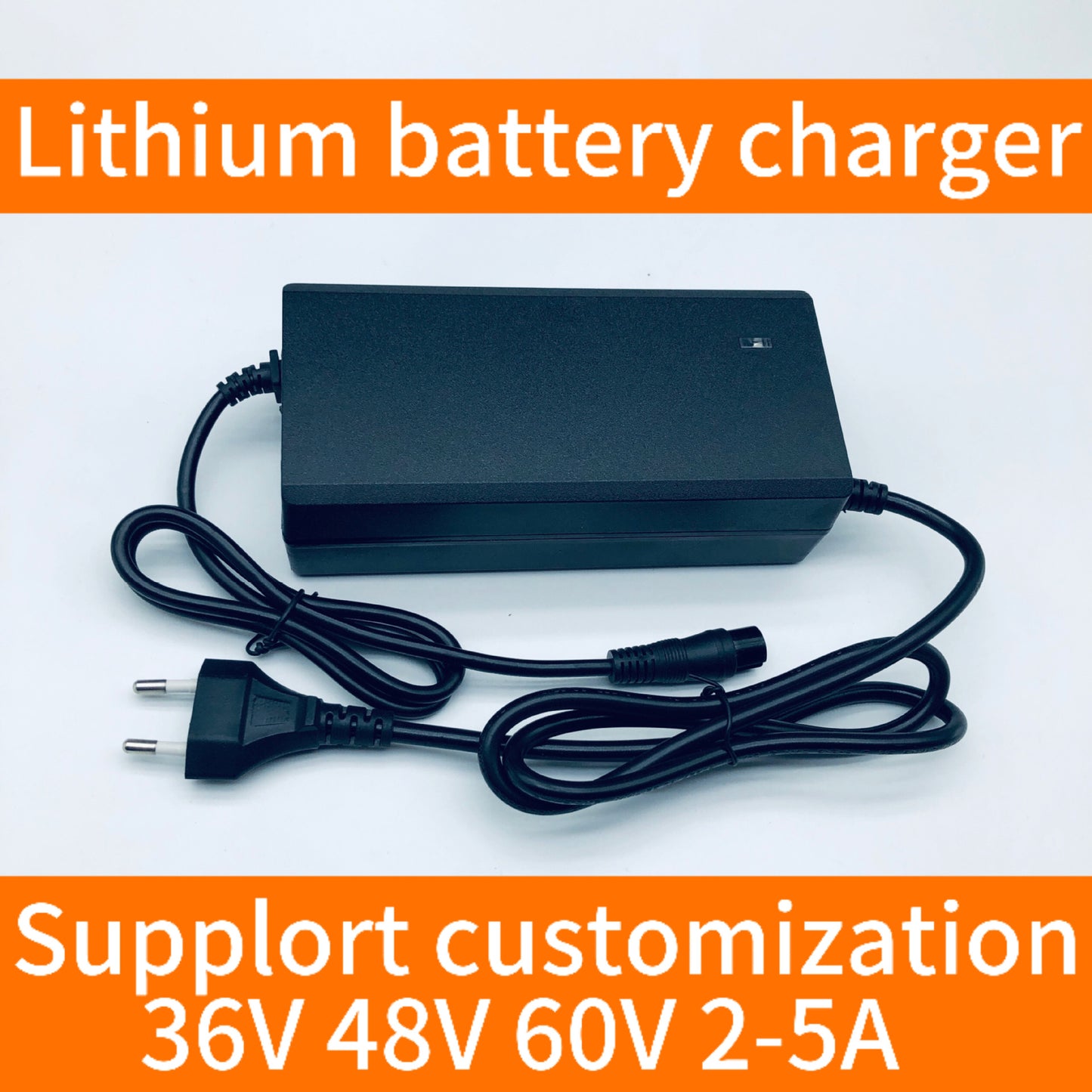 48V Lithium-Ion Battery Charger for Electric Bicycles