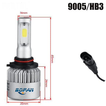 LED Car Headlight for Bright Night And Driving & Safety