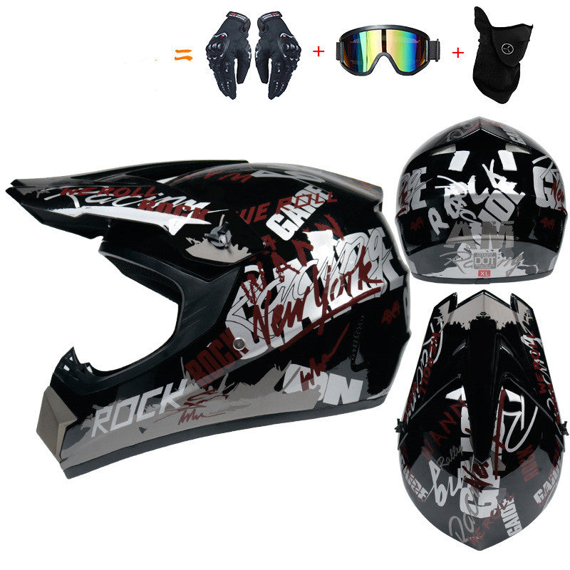 Off-road Motorcycle Helmet for Protection and Lightweight Fit
