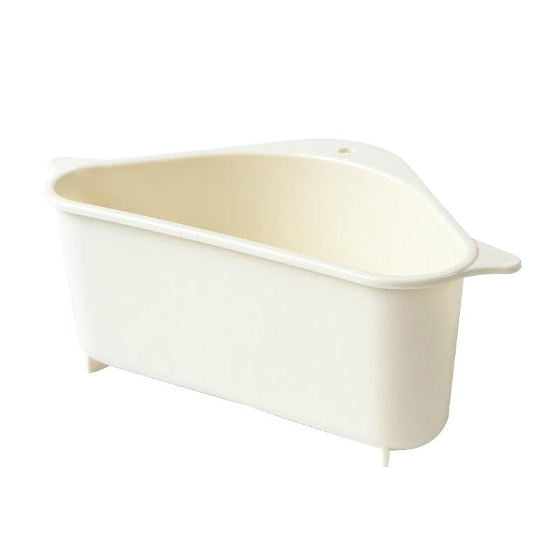 Buy Triangle Kitchen Sink Drain Storage Rack with Sponge Basket