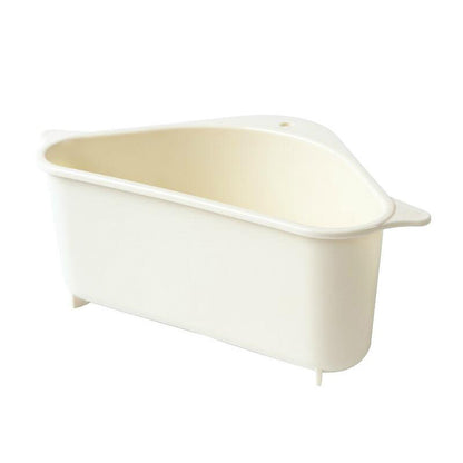 Buy Triangle Kitchen Sink Drain Storage Rack with Sponge Basket