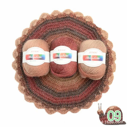 Buy Rainbow Ball of Yarn for DIY Sewing & Craft Making