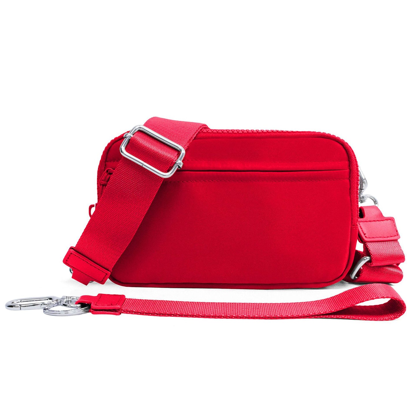 Men's Waterproof Crossbody Waist Bag Double Layer