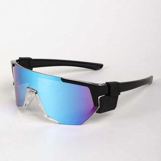 UV Protection Large Frame Sports Sunglasses for Active Use