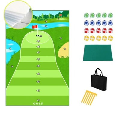Golf Swing Training Mat for Parent-Child Practice Swing Path