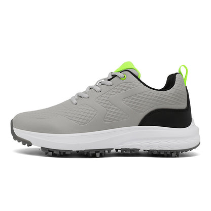 Men's Detachable Spikes Golf Shoes Anti-Slip and Durable