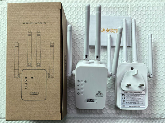 WiFi Signal Booster Extender for Stronger Home Coverage Fit