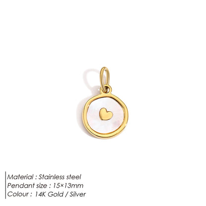 Stainless Steel Necklace Ring Earrings Set with Diamonds