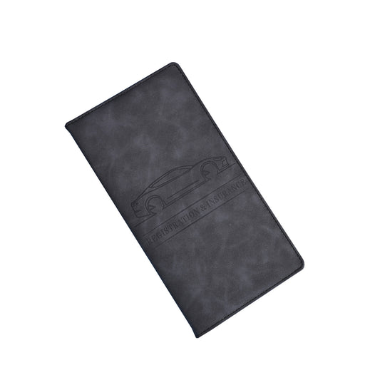 PU Leather Passport ID Card Holder