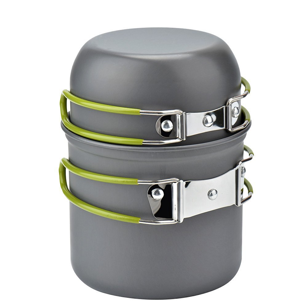 Buy Aluminum Camping Cookware Kit Outdoor Cooking Travel Set