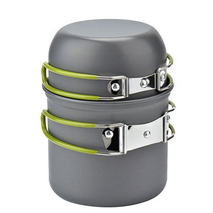 Buy Aluminum Camping Cookware Kit Outdoor Cooking Travel Set