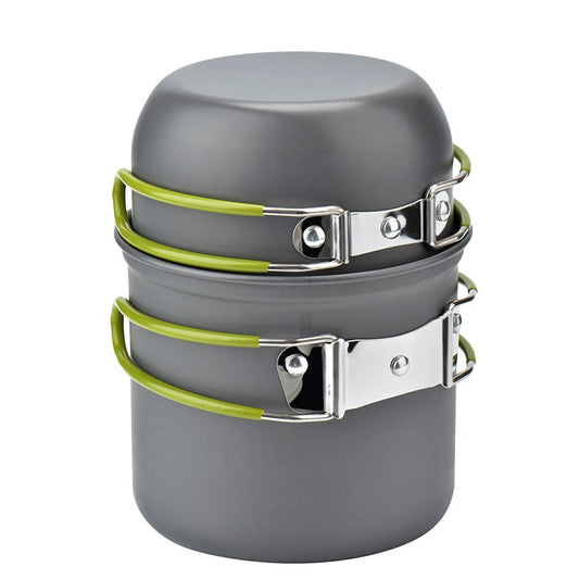 Buy Aluminum Camping Cookware Kit Outdoor Cooking Travel Set