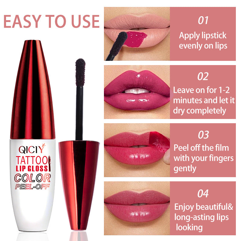 4 Color Peel Off Lip