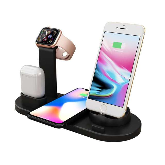 4 in 1 Fast Charging Station – Multi Device Charger Stand Global swanky 2