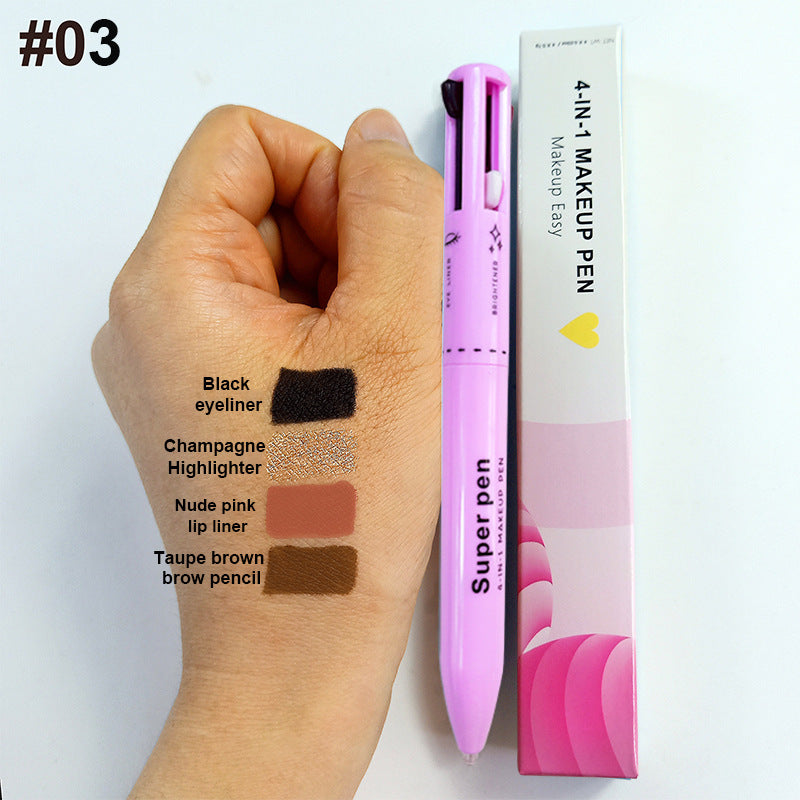 4-in-1 Multipurpose Makeup Pen