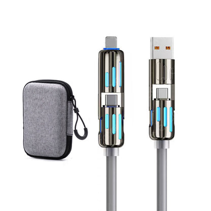 4-in-1 usb mobile phone data cable