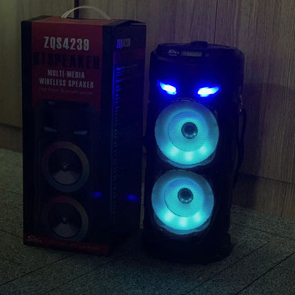 4-inch square dance Bluetooth speakers