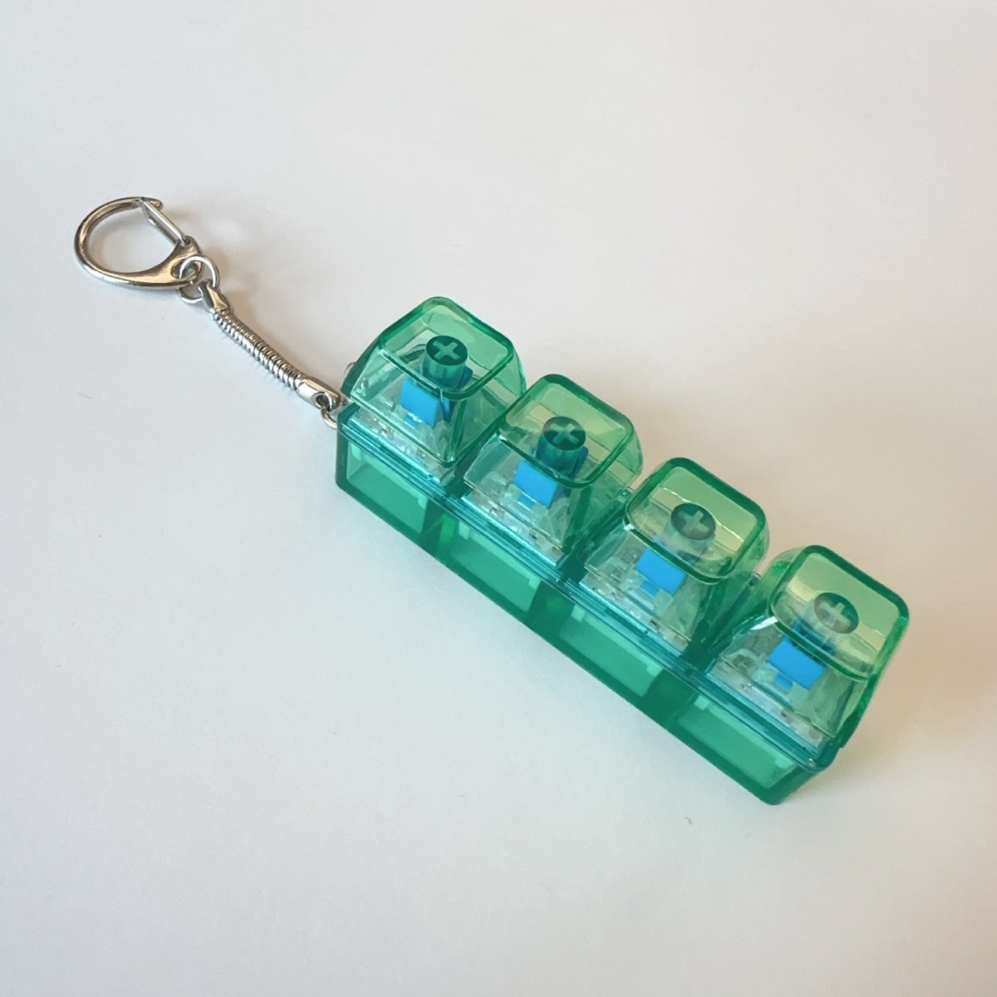 4-Key Mechanical Switch Tester Keychain