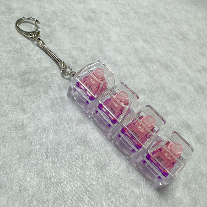 4-Key Mechanical Switch Tester Keychain