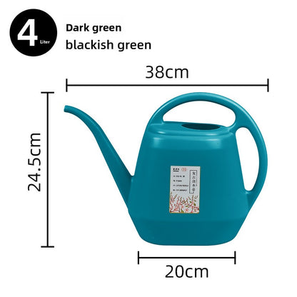 4-liter large-capacity long-spout watering can
