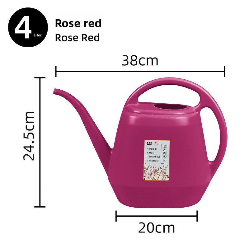 4-liter large-capacity long-spout watering can