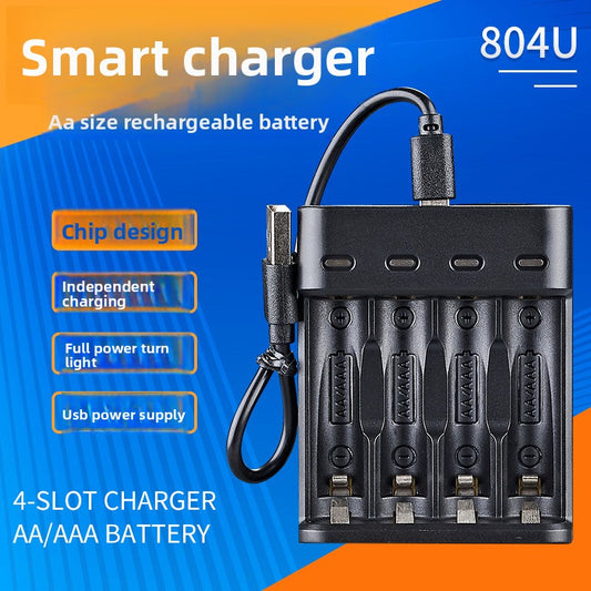 4-Slot USB Charger