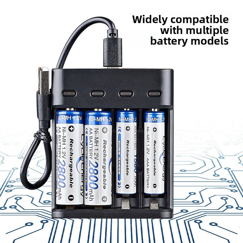 4-Slot USB Charger