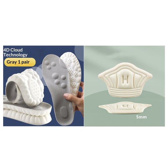 Sports Insoles for Boys & Women – Feel Like Stepping Clouds