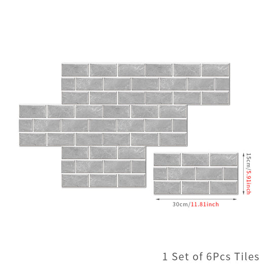 American Tile Wallpaper Imitation Design for Home Decor Use