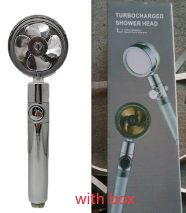 Buy Shower Head Water Saving – 360° Rotating ABS Rain Nozzle