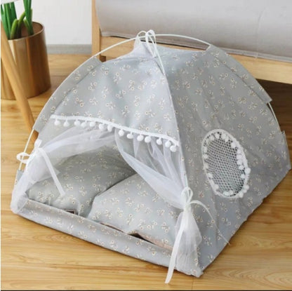 Buy Semi-Enclosed Pet Bed – Cozy Sleeping Space for Dogs & Cats