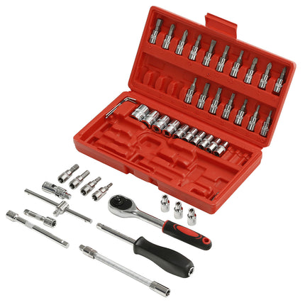 Buy 46PCS Socket Wrench Set – Professional Ratchet Tool Kit