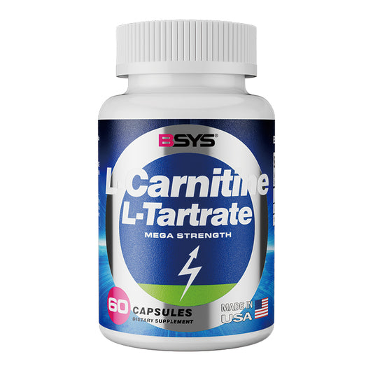 BSYS L-Carnitine L-Tartrate 60's for Exercise and Vitality