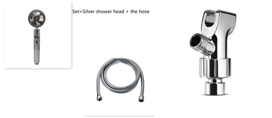 Buy Shower Head Water Saving – 360° Rotating ABS Rain Nozzle